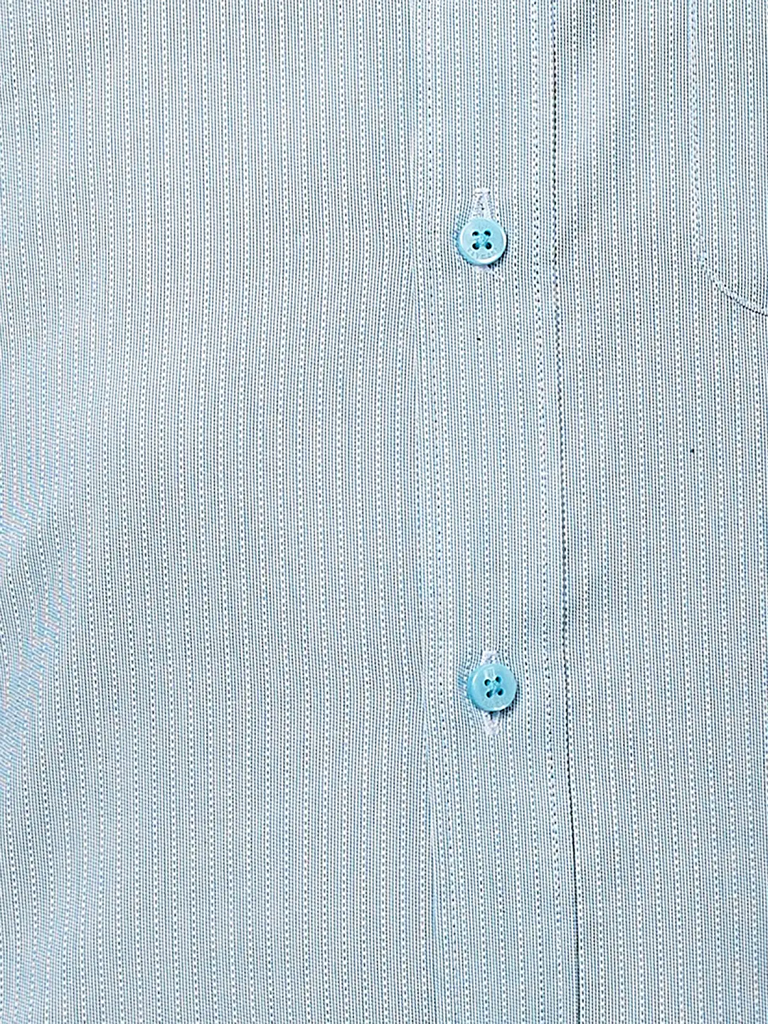 Raymond Men Petrol Structure Slim Fit Cotton Shirts - Image 7