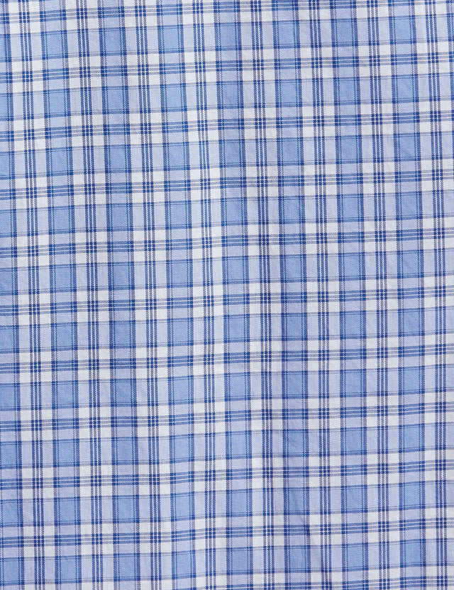 Colorplus Blue Checks Classic Fit Cotton Casual Shirt - Image 7