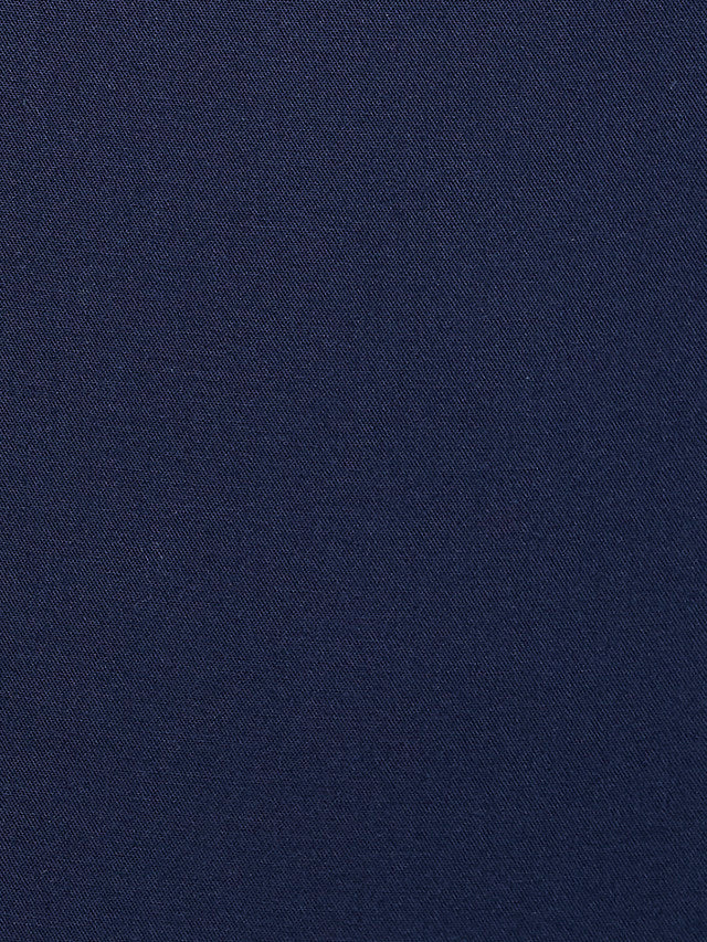 Colorplus Blue Solid Piece Dyed Classic Fit Cotton Trouser - Image 7