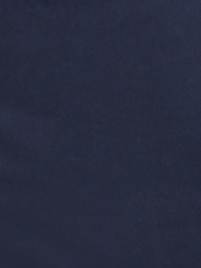 Colorplus Blue Solid Piece Dyed Tapered Fit Cotton Blend Trouser - Image 7