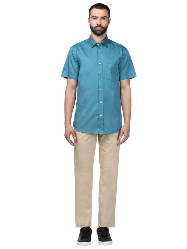 Colorplus Fawn Tailored Fit Cotton Trouser - Image 5