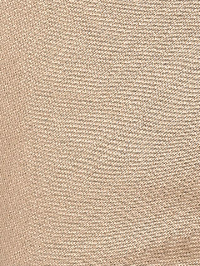 Colorplus Khaki Solid Piece Dyed Contemporary Fit Cotton Blend Trouser - Image 7