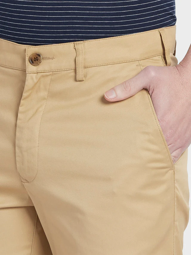 Colorplus Men Beige Tailored Fit Trouser - Image 6