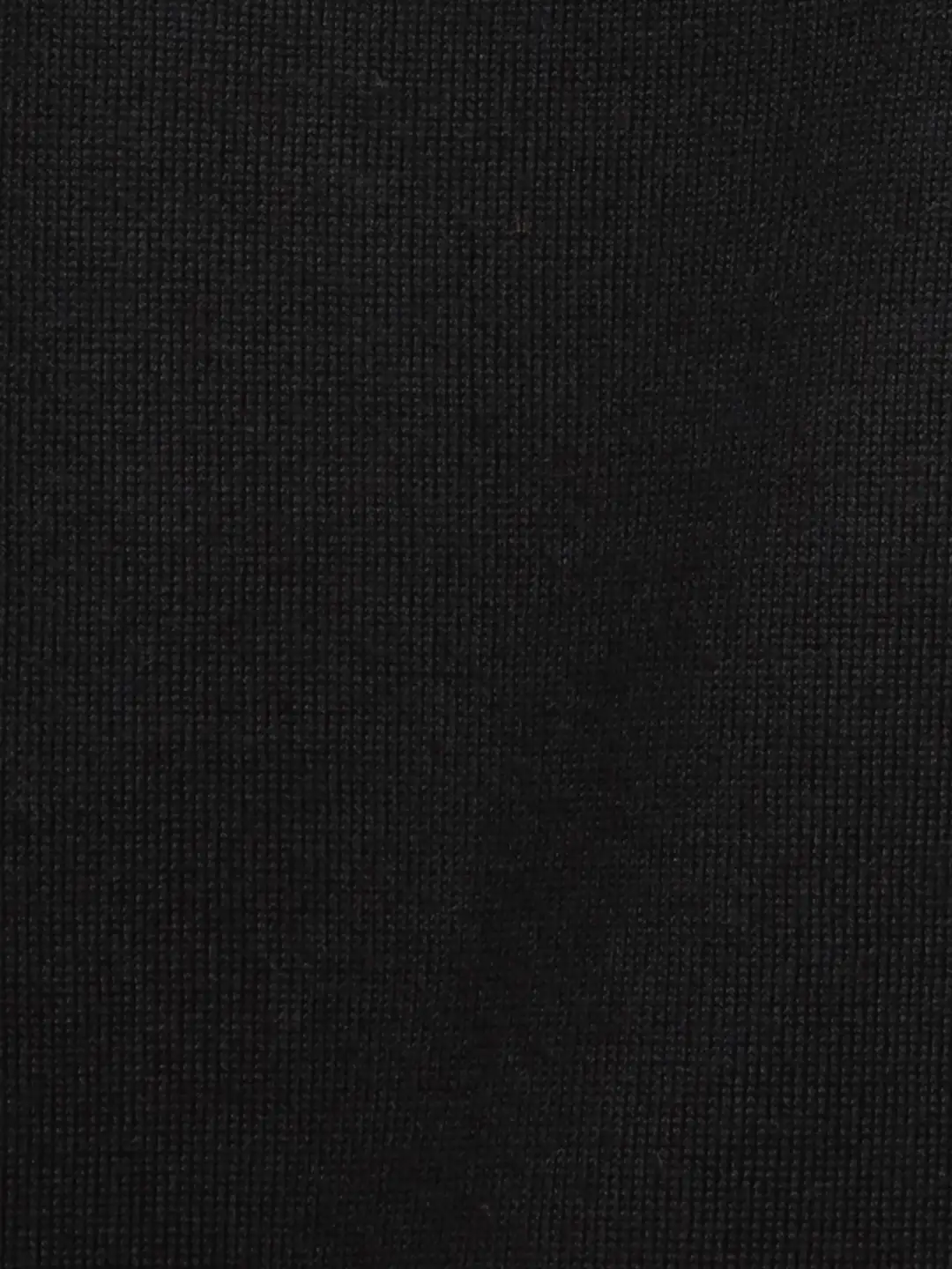 Colorplus Men Black Solid Regular Fit Wool Blend Full Sleeve V Neck Sweaters - Image 7