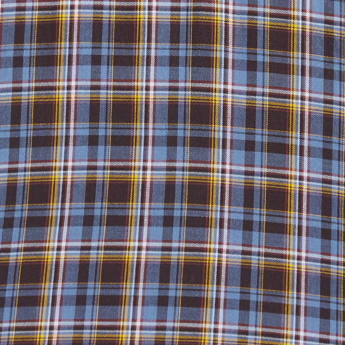 ColorPlus Men Brown Tailored Fit Checks Cotton Full Sleeve Shirts - Image 7
