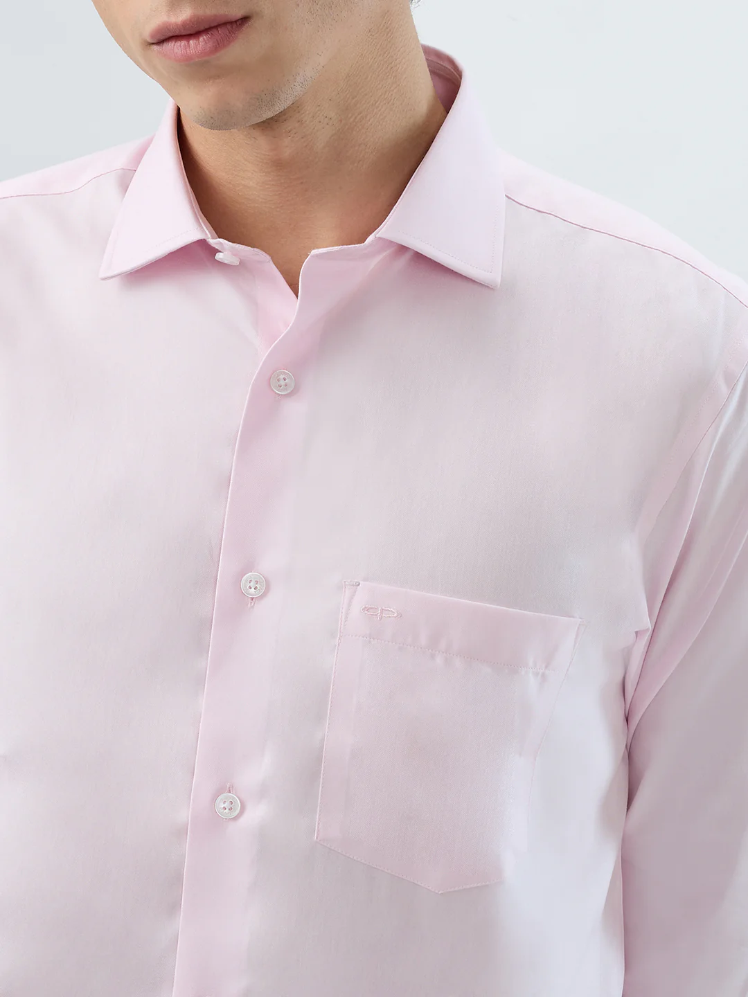 Colorplus Men Red Solid Regular Fit Cotton Shirt - Image 6