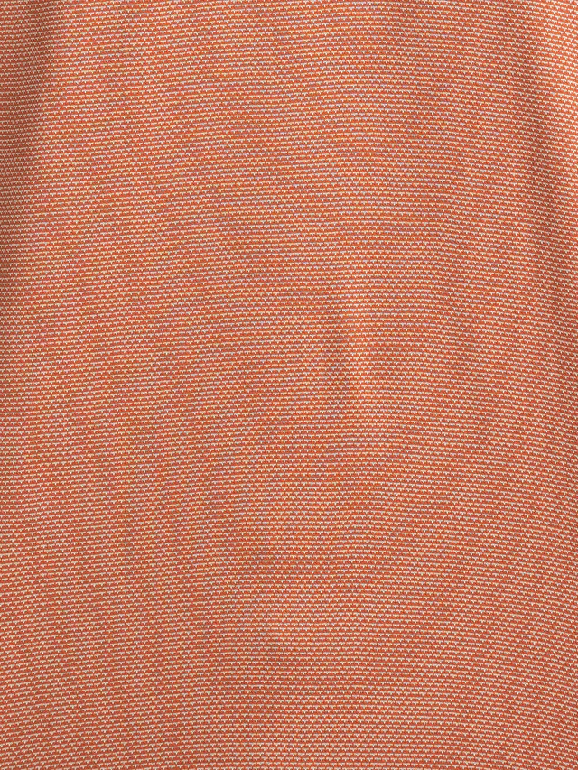 Colorplus Orange Jacquard Tailored Fit Cotton T-Shirt - Image 7
