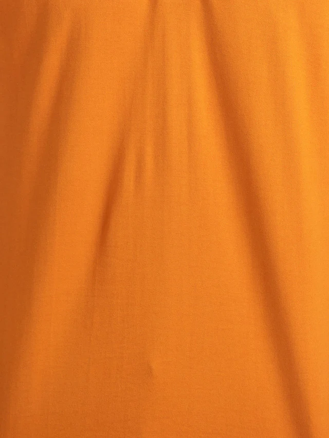 Colorplus Orange Printed Tailored Fit Cotton T-Shirt - Image 7