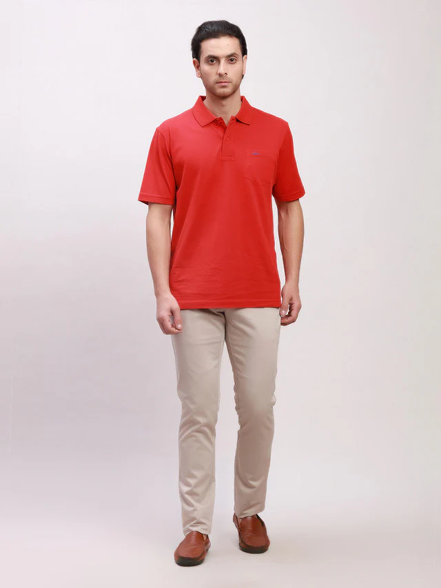 Colorplus Fawn Solid Piece Dyed Nuvo Fit Cotton Blend Trouser - Image 5