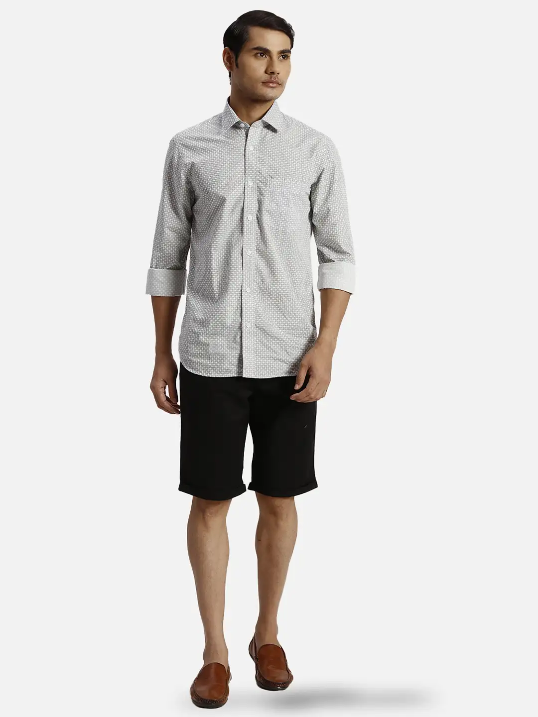 Colorplus Regular Fit Solid Black Short - Image 5