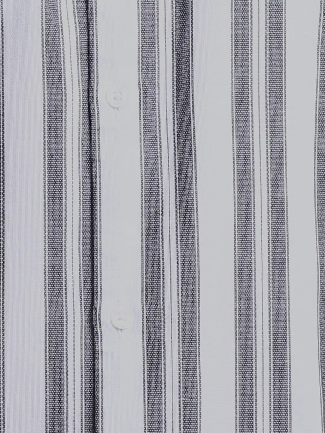 ColorPlus Regular Fit Striped White Shirt - Image 7