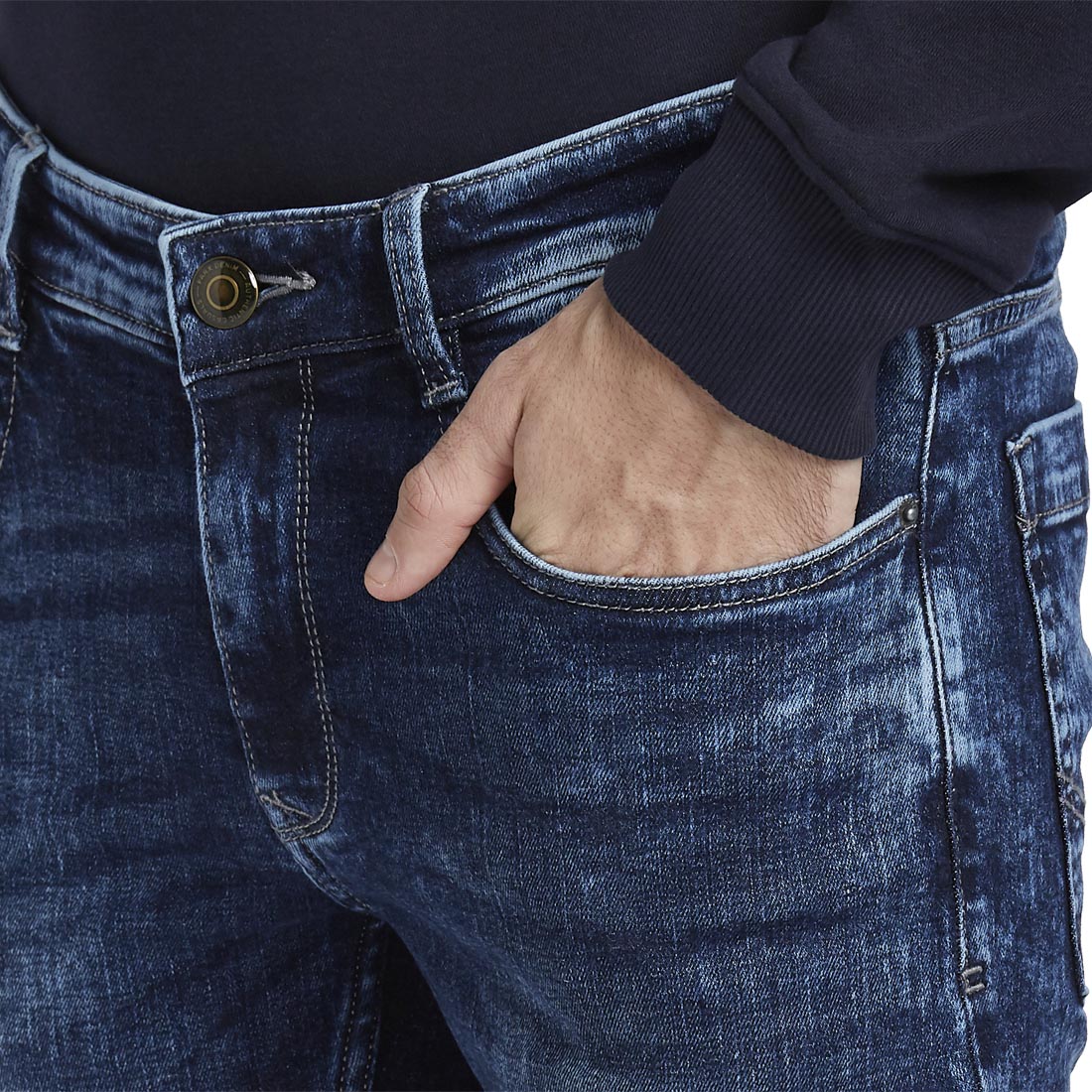 Dark Blue Jeans - Image 5