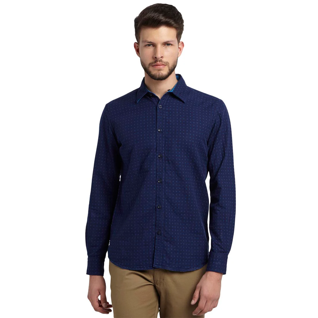 Dark Blue Shirt