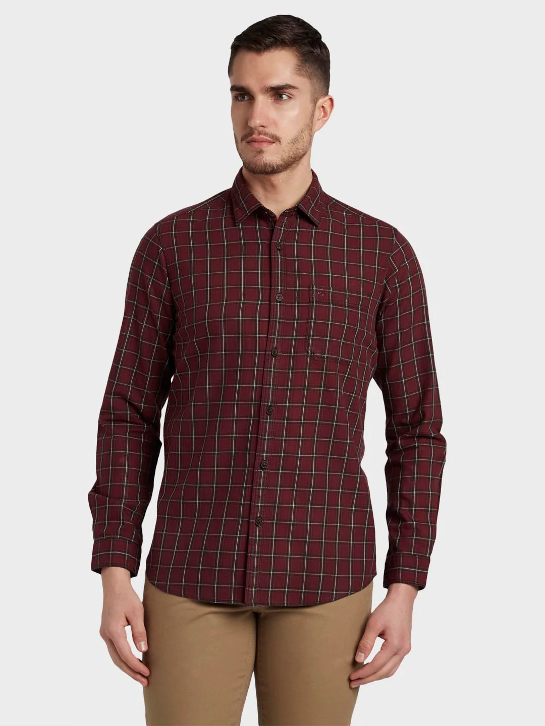 Dark Maroon Shirt