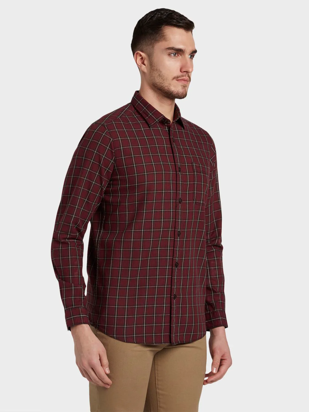 Dark Maroon Shirt - Image 2