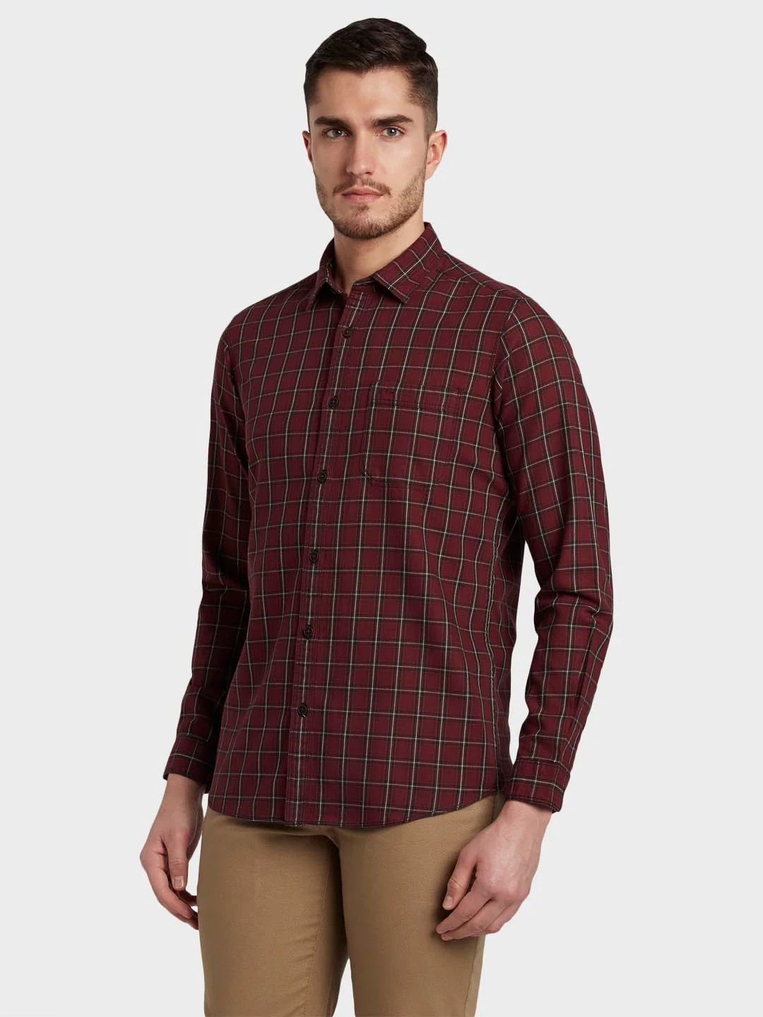 Dark Maroon Shirt - Image 3