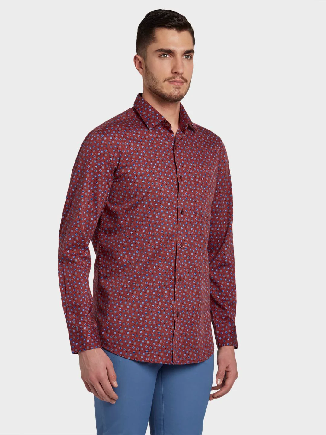 Dark Red Shirt - Image 2