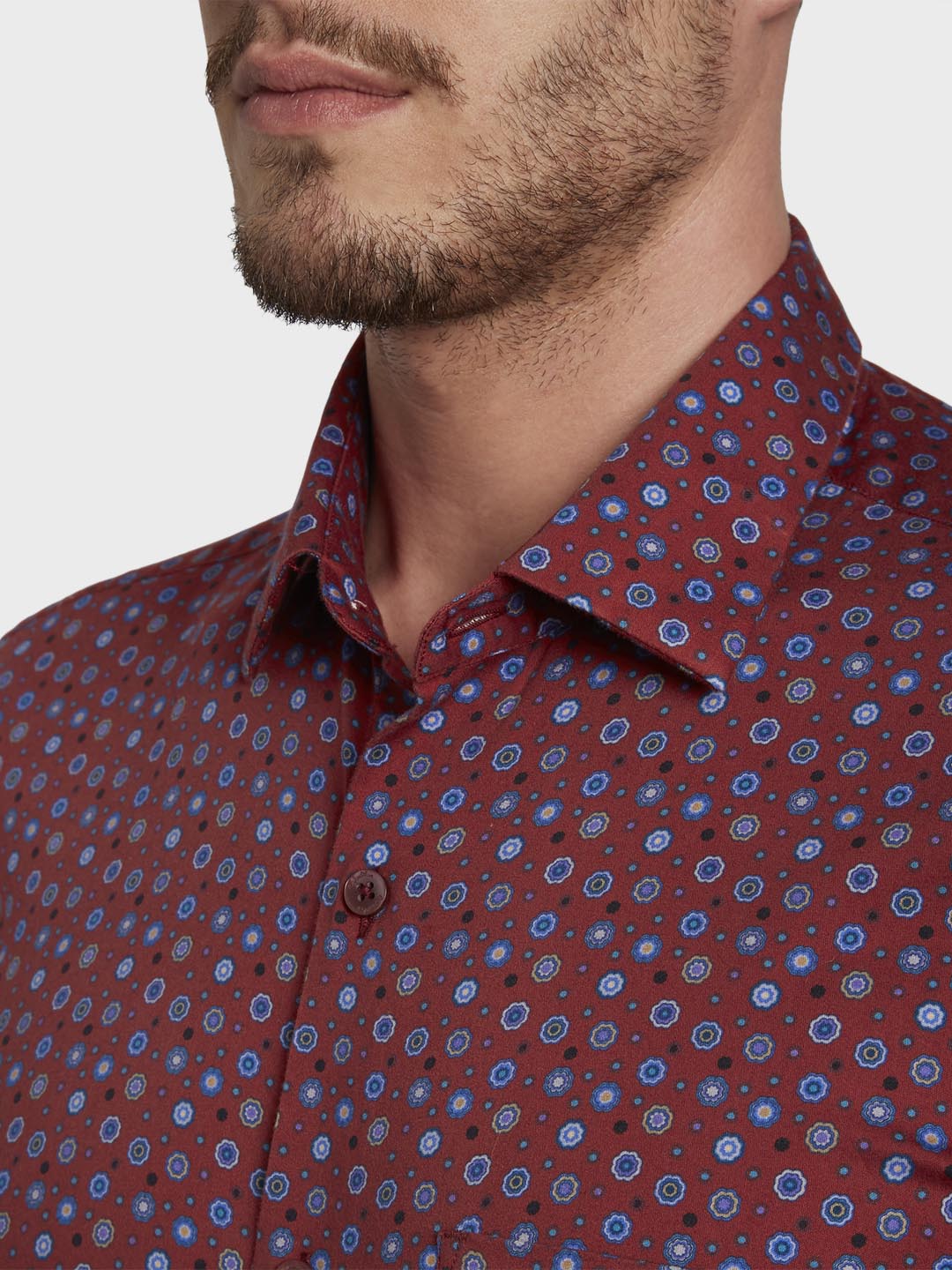 Dark Red Shirt - Image 5