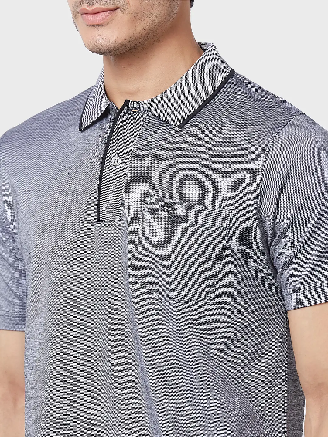 Men Black Classic Fit Solid Cotton Half Sleeve T-Shirt - Image 6