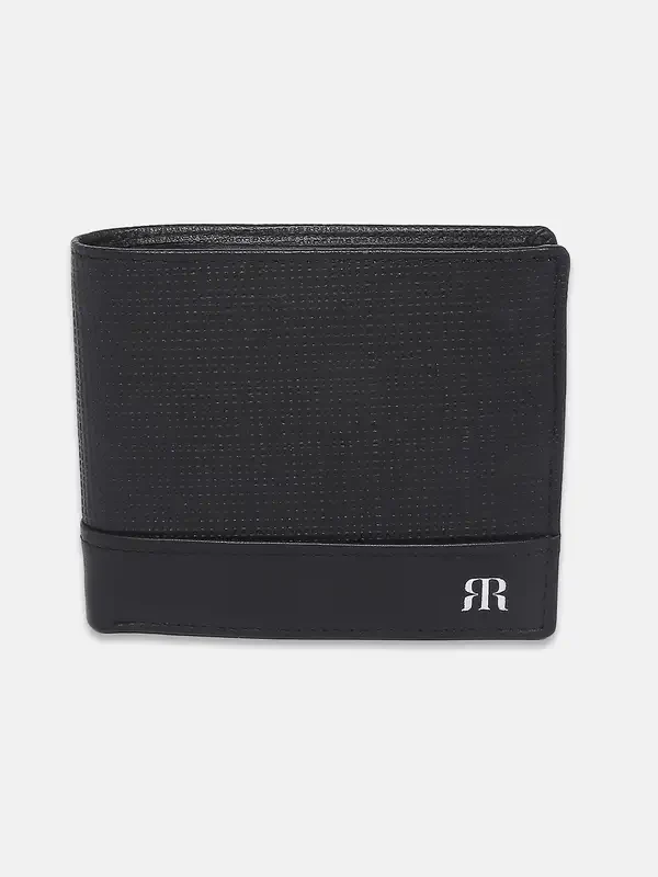 Men Black Leather Wallet - Image 2