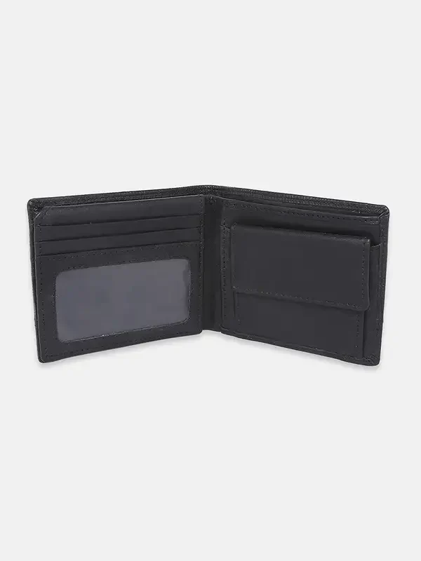 Men Black Leather Wallet - Image 4