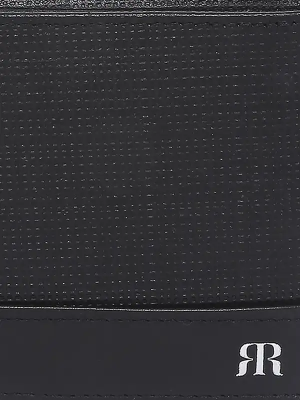 Men Black Leather Wallet - Image 7
