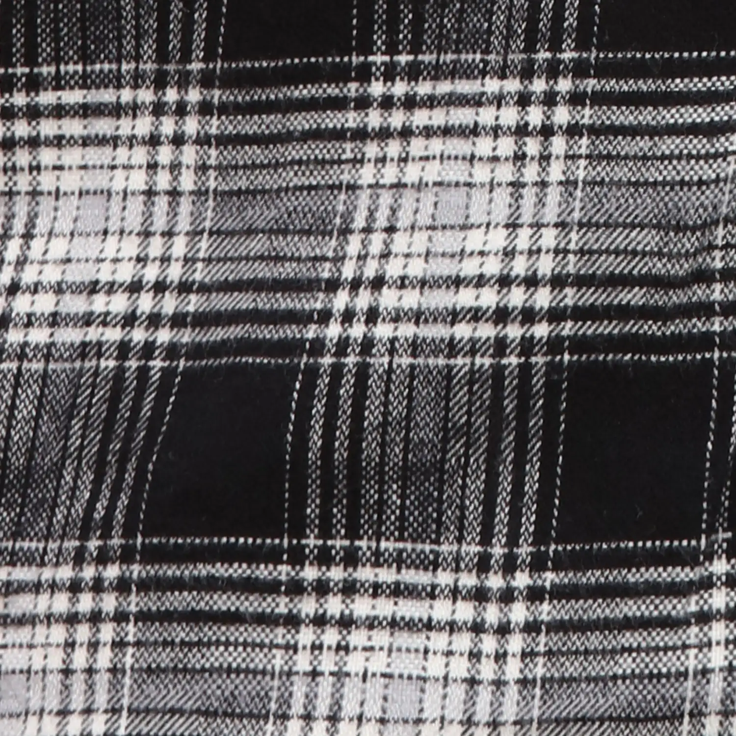 Colorplus Men Black Regular Fit Checks Cotton Casual Shirt - Image 7
