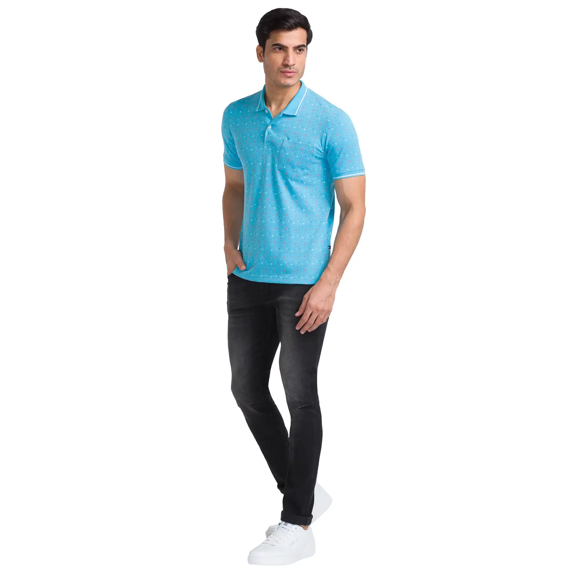 Parx Men Black Skinny Fit Twill Jeans - Image 5
