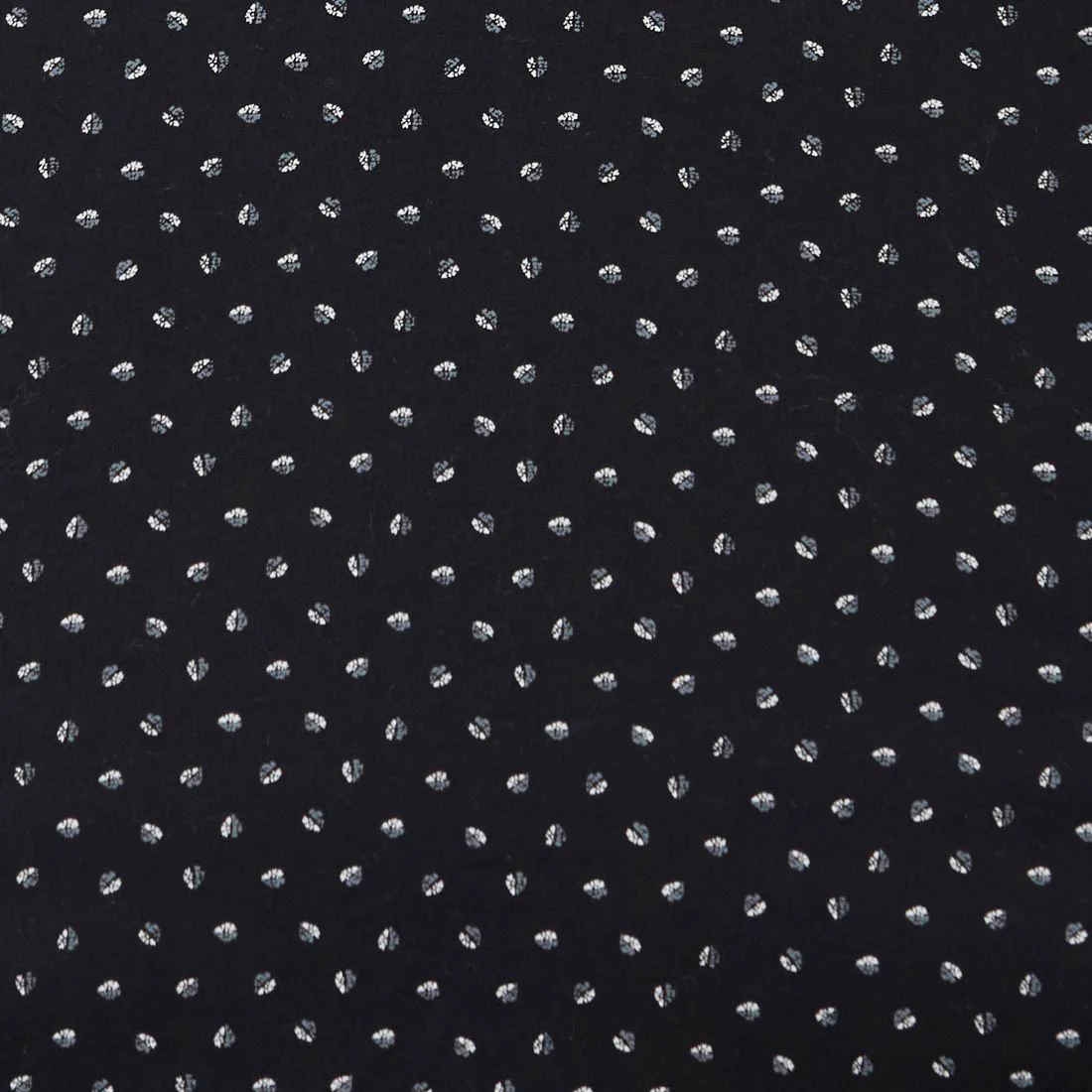 Men Black Slim Fit Print Cotton Short Collar Shirts - Image 7
