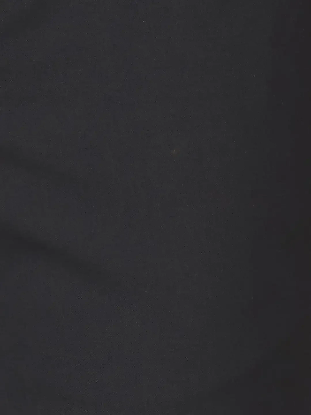 Men Black Slim Fit Solid Polyester Blend Trouser - Image 7