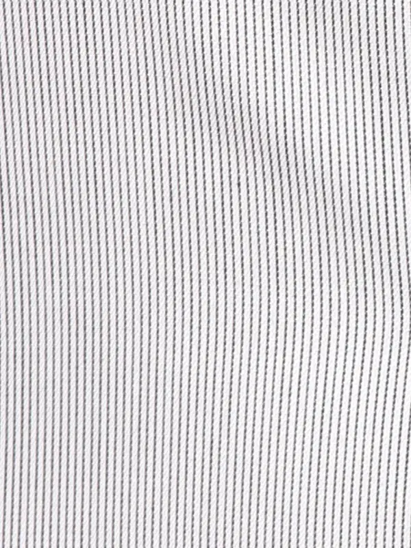 Men Grey Slim Fit Stripe Cotton Shirts - Image 7