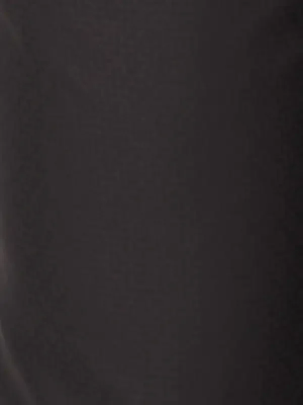 Men Black Smart Fit Structure Polyester Blend Trouser - Image 7