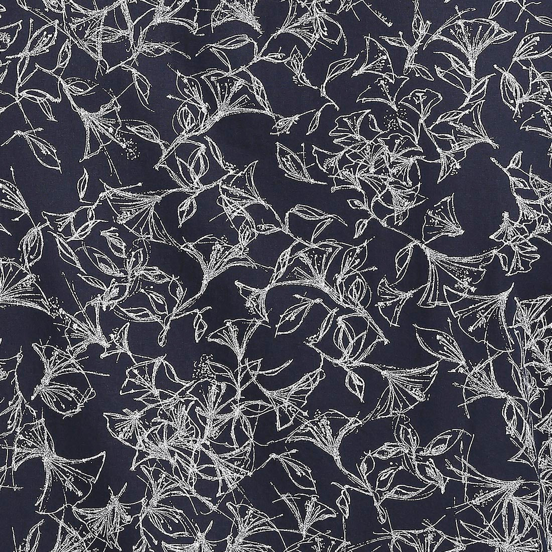 Men Blue Contemporary Fit Print Cotton Full Sleeve Shirts - Image 7