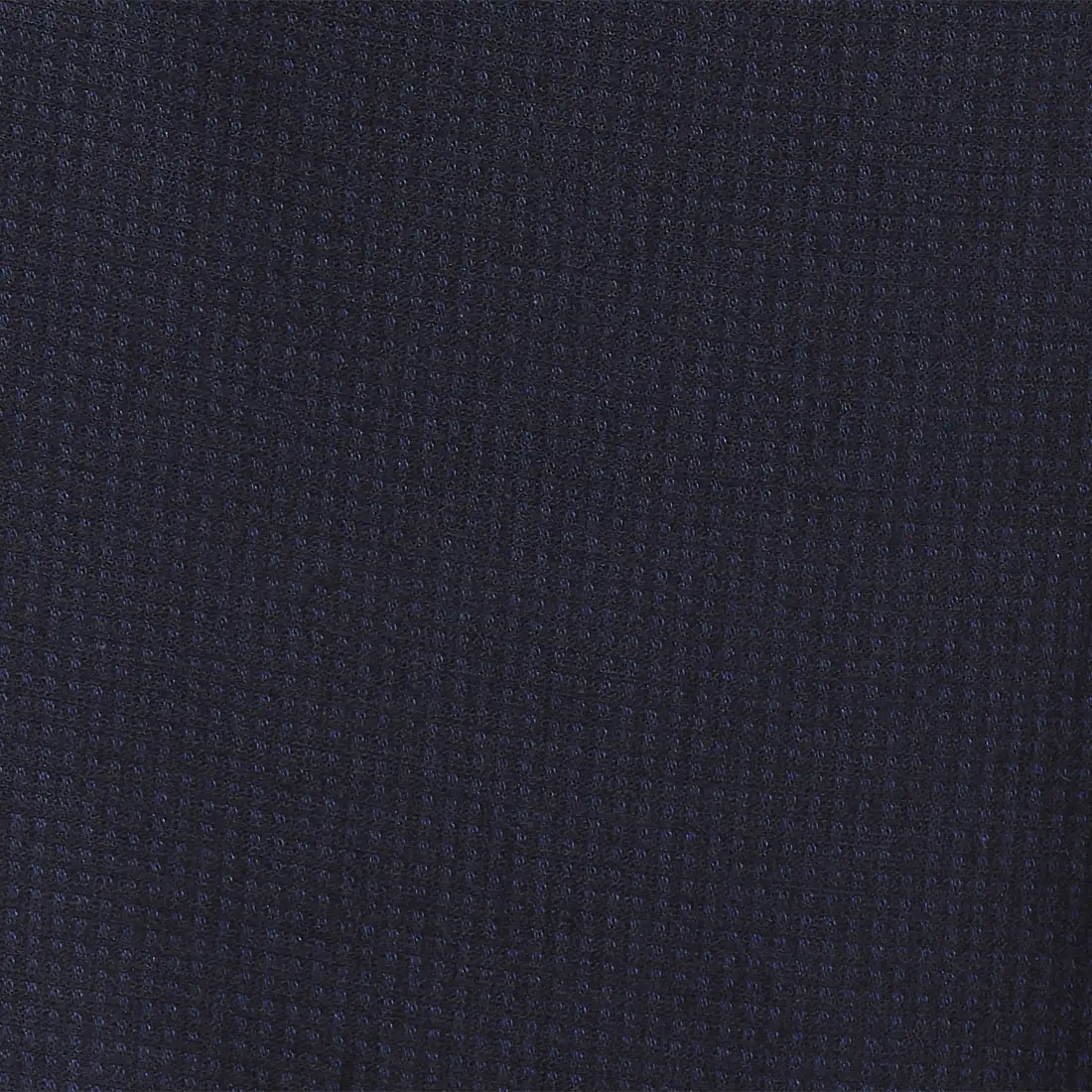 Men Blue Contemporary Fit Yarn Dyed Cotton Blend Trouser - Image 7