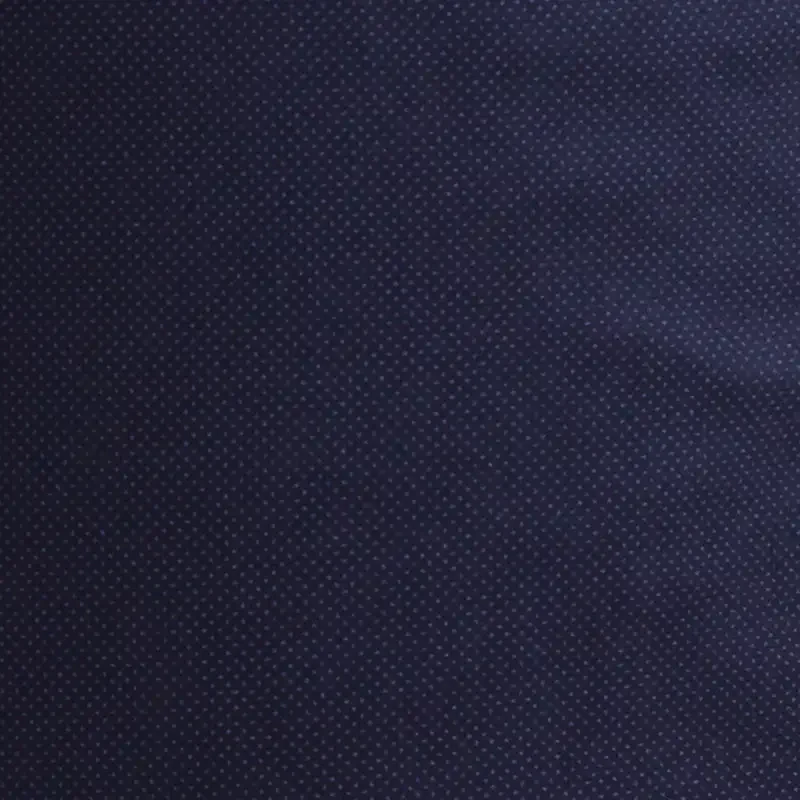 Men Blue Low Rise Tapered Fit Print Cotton Blend Trouser - Image 8