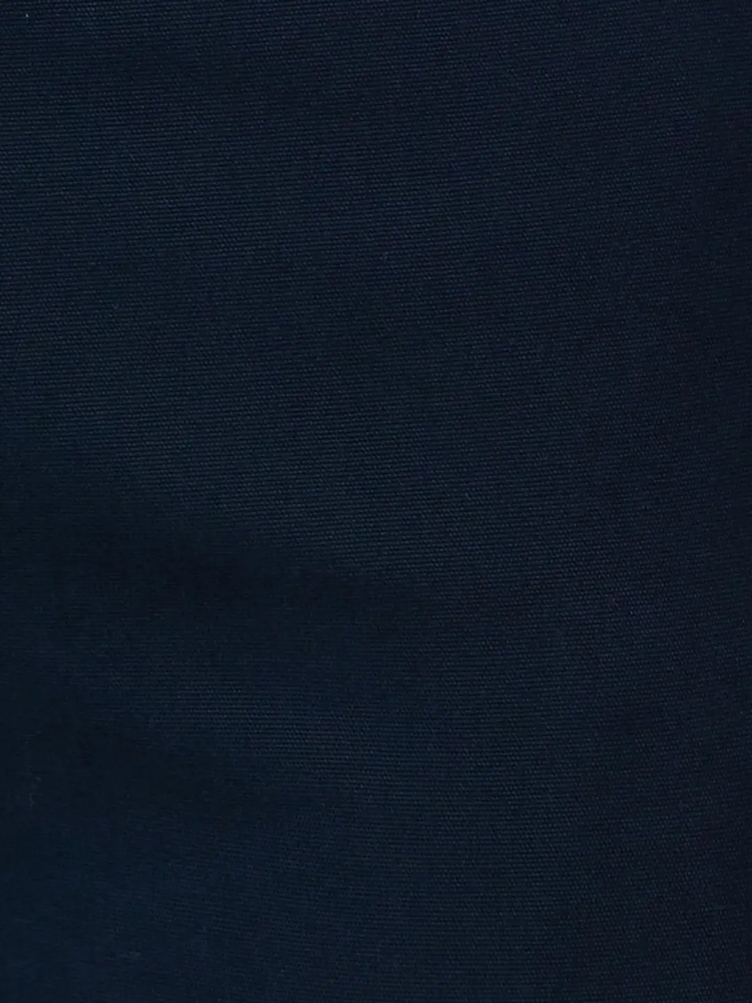 Men Blue Lrt Fit Solid Cotton Blend Trouser - Image 7