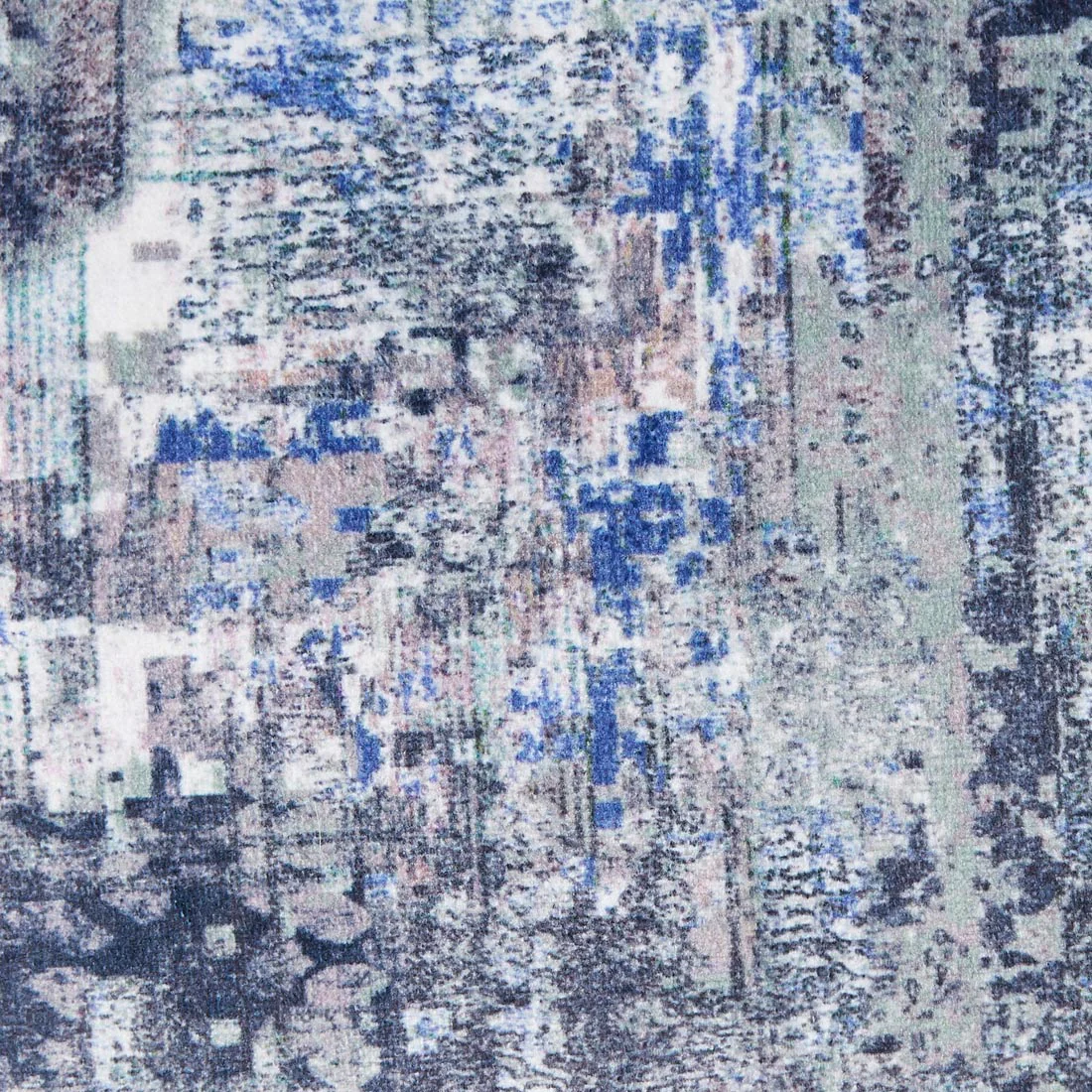 Men Blue Polyester Bundi - Image 6