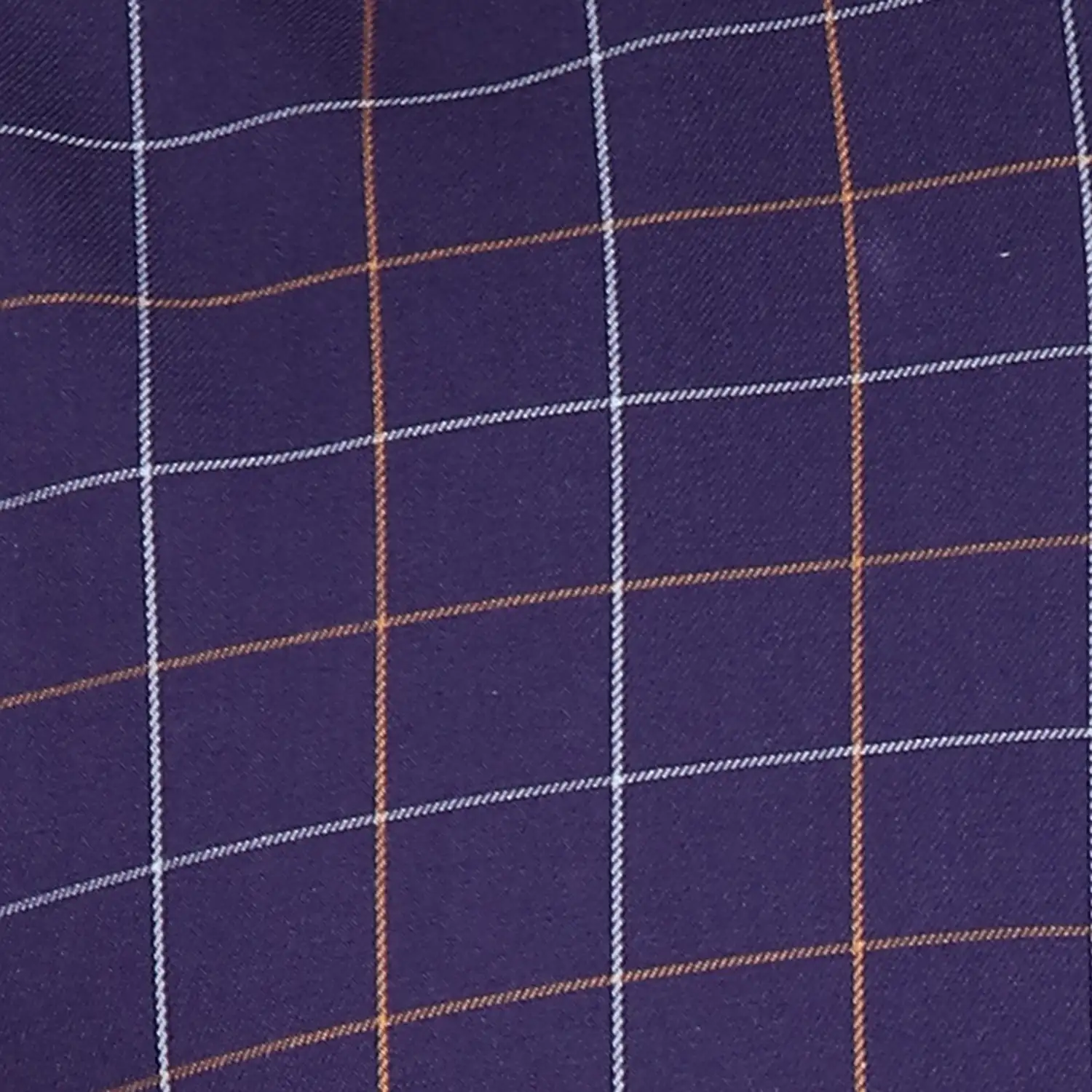 Men Blue Regular Fit Checks Cotton Full Sleeve Cut Away Collar Shirts - Image 7