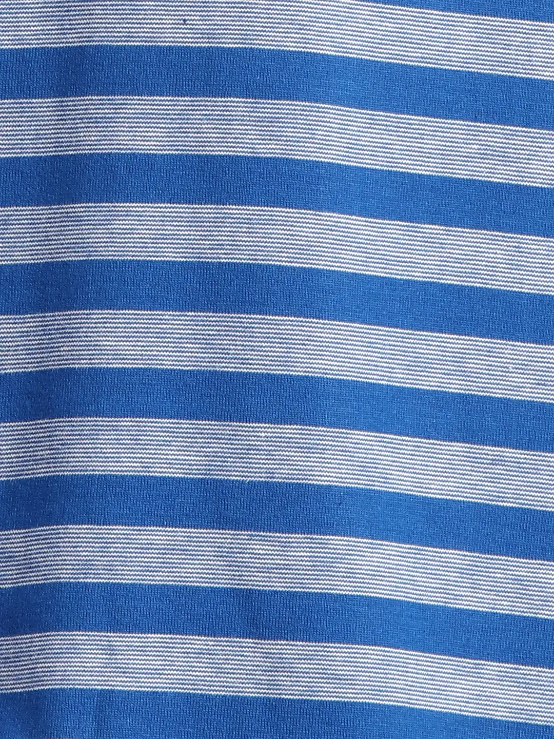 Parx Men Blue Regular Fit Yarn Dyed Polo Neck Collar T-Shirt - Image 7