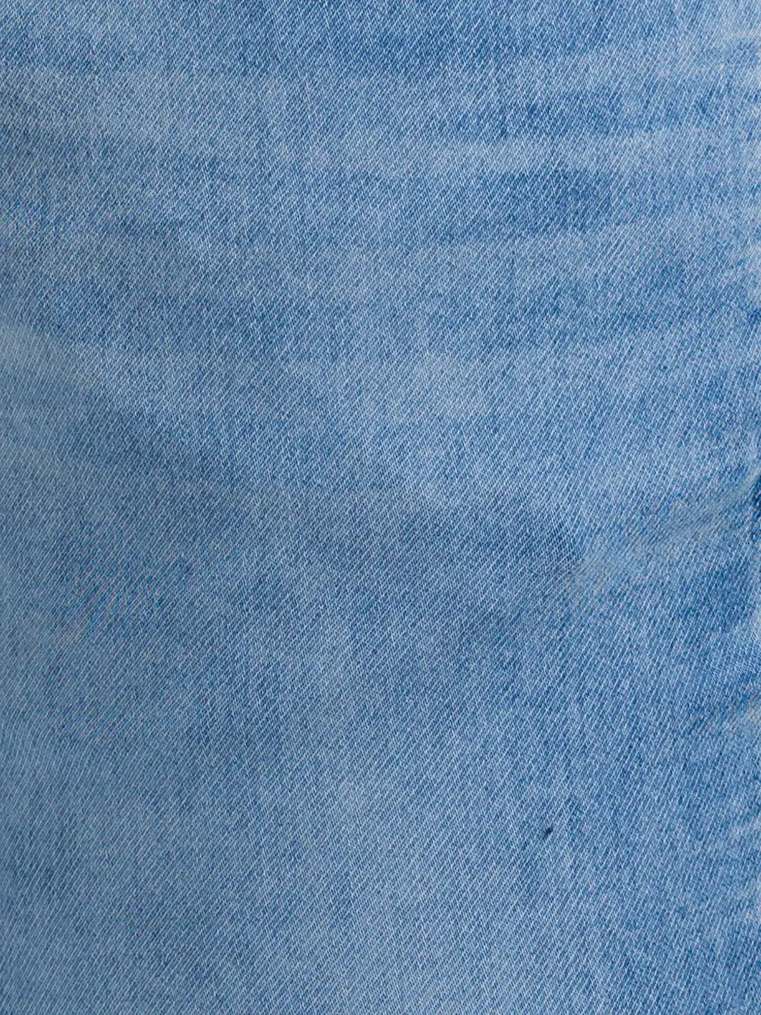 Men Blue Skinny Cropped Fit Dobby Cotton Blend Jeans - Image 6