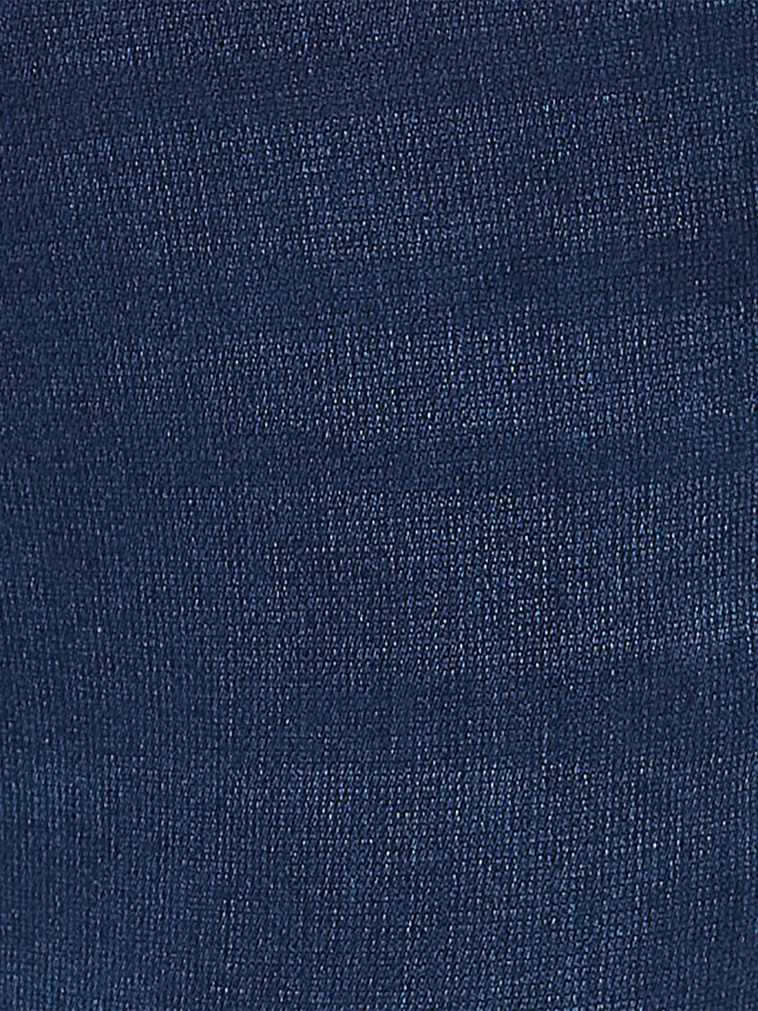Men Blue Skinny Cropped Fit Jacquard Cotton Blend Jeans - Image 7