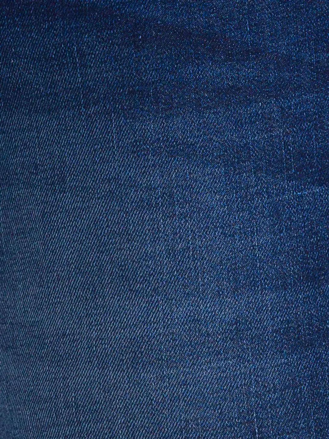 Men Blue Skinny Cropped Fit Twill Cotton Blend Jeans - Image 6