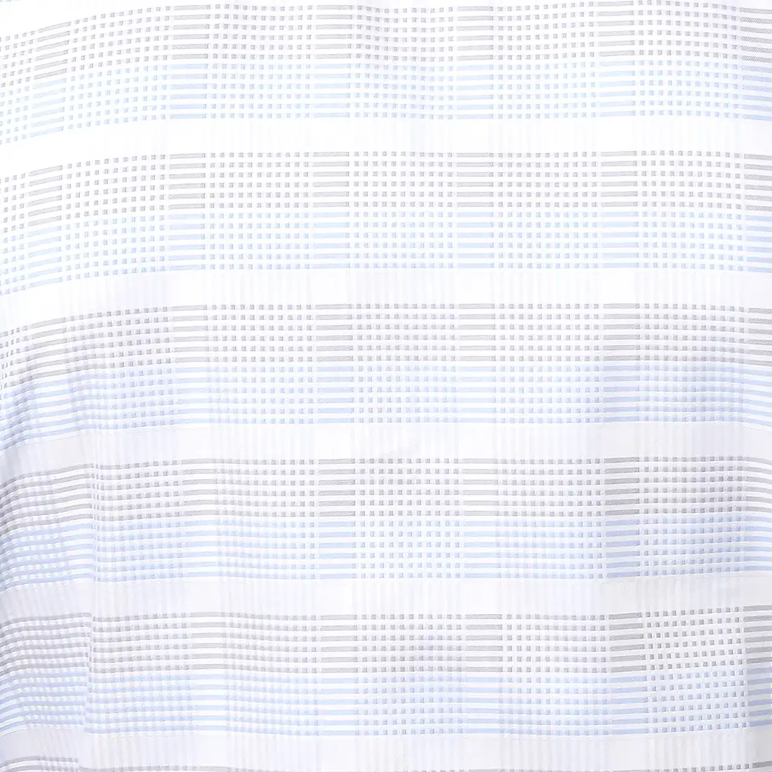 Men Blue Slim Fit Checks Cotton Shirts - Image 7