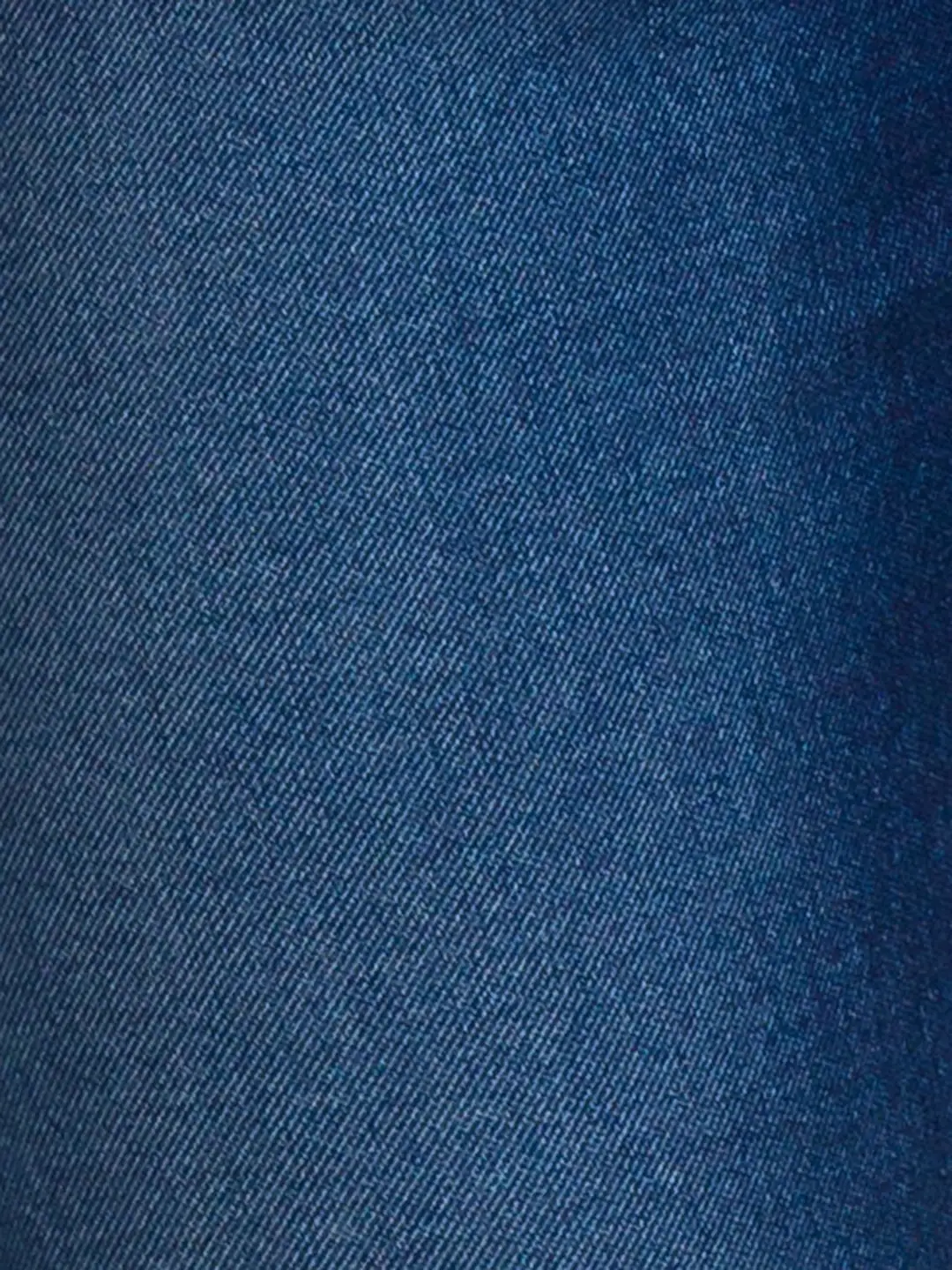 Men Blue Slim Fit Knitted Cotton Blend Jeans - Image 7