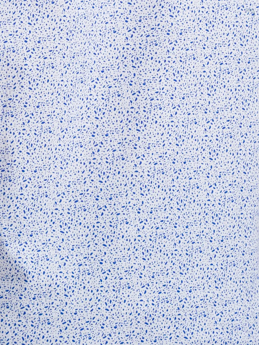 Men Blue Slim Fit Print Cotton Full Sleeve Shirts - Image 6