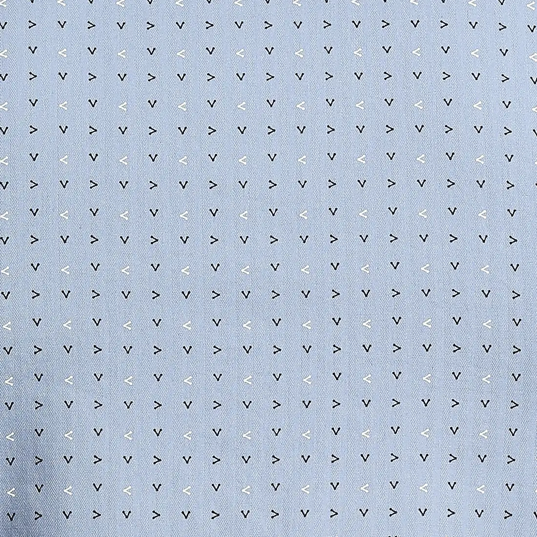 Men Blue Slim Fit Print Cotton Full Sleeve Shirts - Image 7