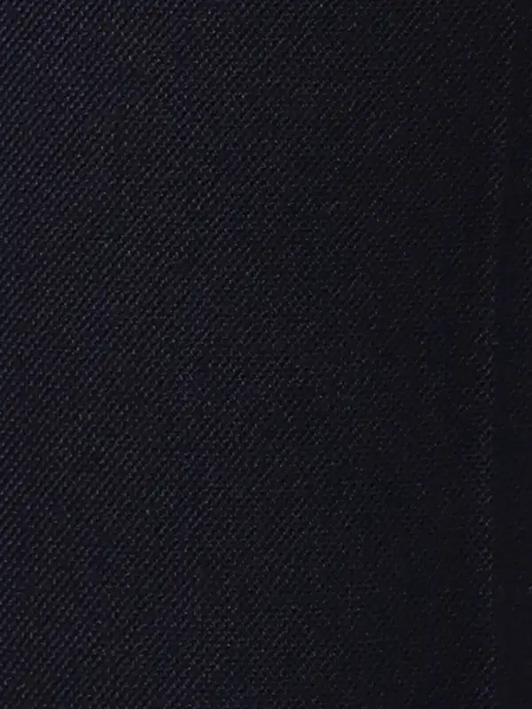 Men Blue Slim Fit Solid Polyester Blend Trouser - Image 7