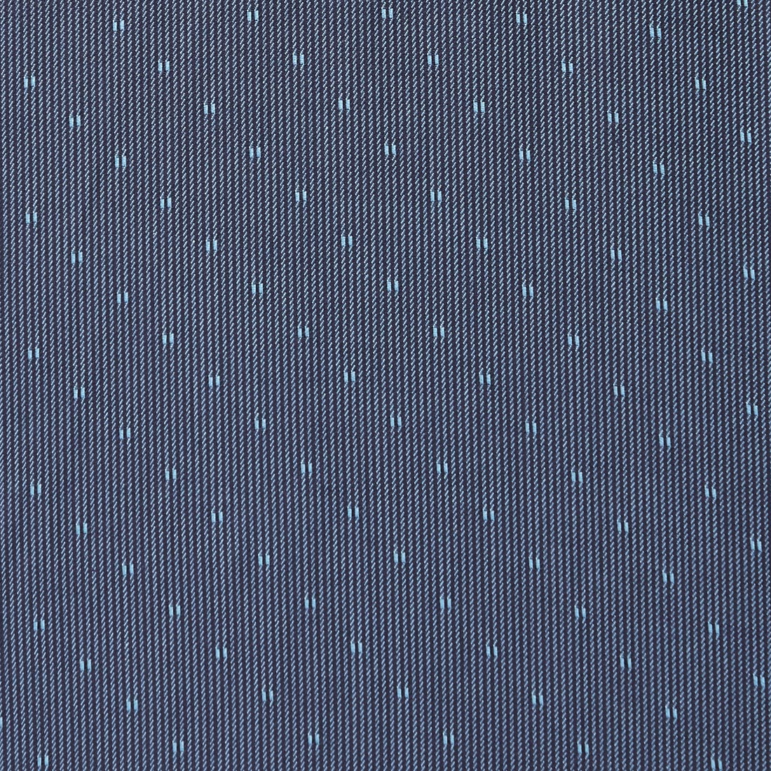 Men Blue Slim Fit Structure Cotton Shirts - Image 7
