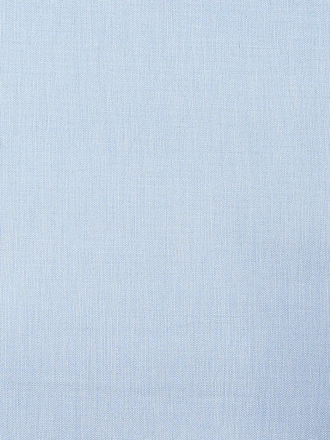 Men Blue Slim Fit Structure Cotton Shirts - Image 7