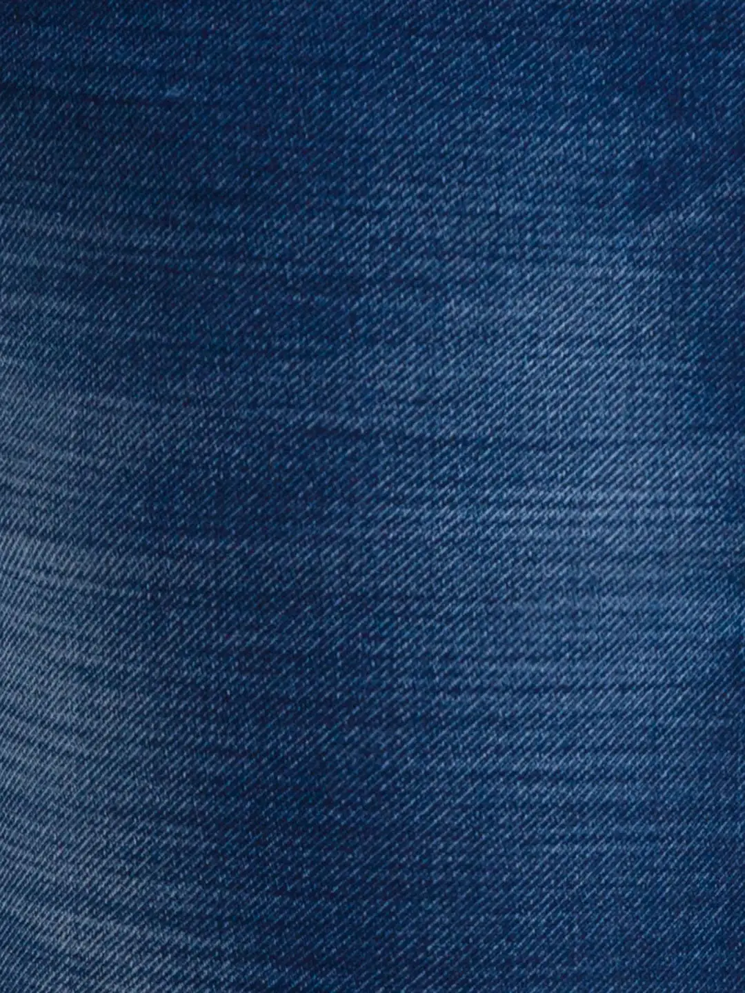 Men Blue Slim Tapered Fit Dobby Cotton Blend Jeans - Image 6